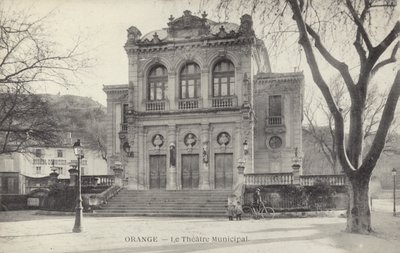 Municipal Theatre, Orange, Frankrike av French Photographer