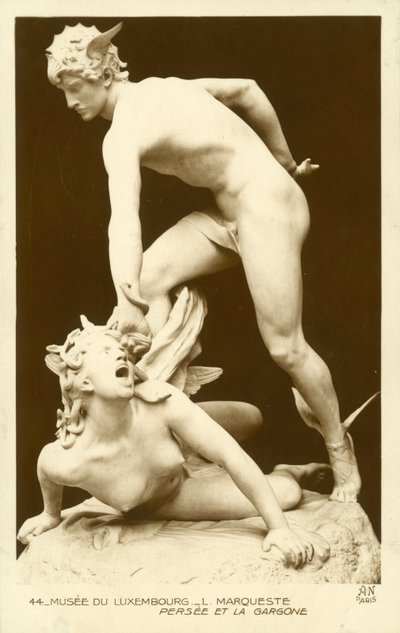 Musee Du Luxembourg, L Marqueste Persee Et La Gargone av French Photographer