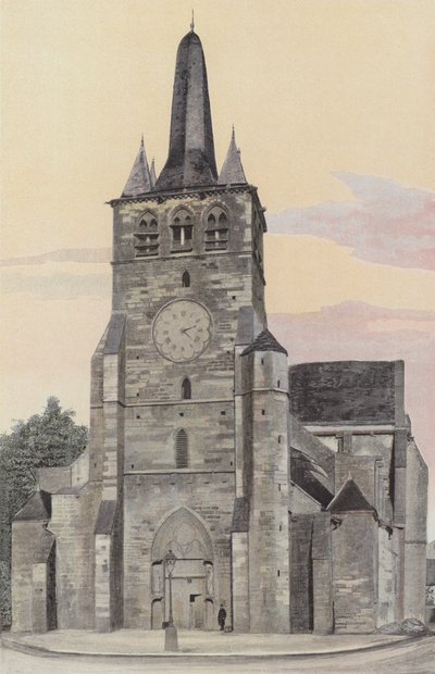 Mussy-sur-Seine, kirke, Ensemble O av French Photographer