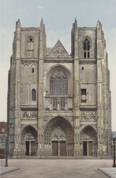 Nantes, Cathedrale, Fasade O av French Photographer