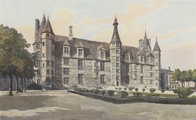 Nevers, tidligere hertugslott, Facade S av French Photographer
