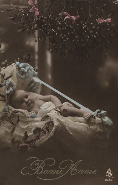 Nyttårskort med baby av French Photographer