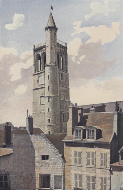 Orleans, gamle rådhuset, klokketårnet av French Photographer