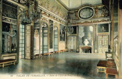 Versailles-palasset, Oeil-De-Boeuf-salongen av French Photographer