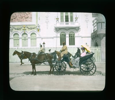 Paris-utstilling: Palace of Decorative Arts, Paris, Frankrike, 1900 (lanternelys) av French Photographer
