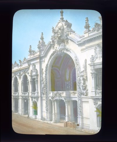 Paris-utstilling: Palace of Decorative Arts, Paris, Frankrike, 1900 (lanternelys) av French Photographer