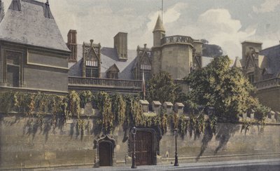 Paris, Hotel de Cluny, Inngang til museet av French Photographer