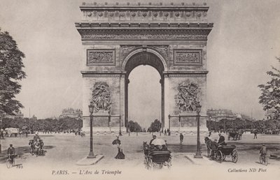 Paris, Triumfbuen av French Photographer