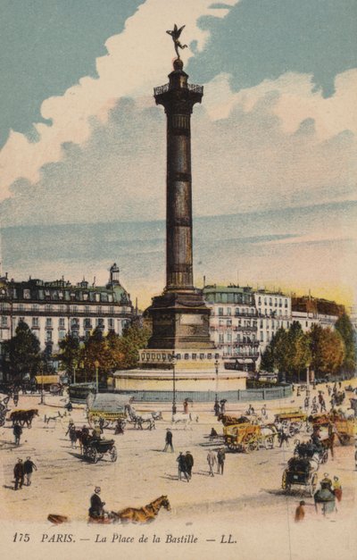 Paris, Place De La Bastille av French Photographer