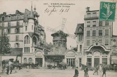 Paris, Montmartre, Moulin Rouge av French Photographer