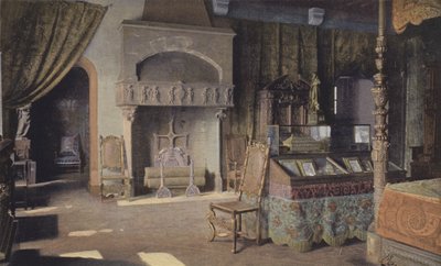 Paris, Cluny-museet, Francois Premier-rom av French Photographer
