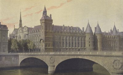 Paris, Justispalasset, The Conciergerie av French Photographer