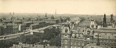 Paris, Panorama av de åtte broene, De åtte broene av French Photographer