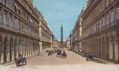 Paris, Rue Castiglione av French Photographer