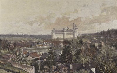 Pierrefonds, Generell utsikt tatt fra klippen av French Photographer