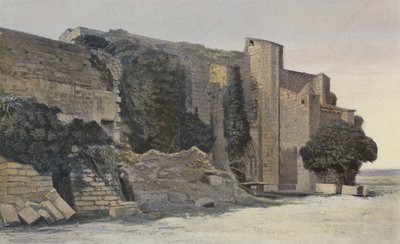 Pignan, restene av klosteret i Vignogoul av French Photographer