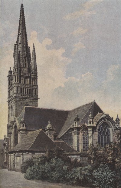 Ploare, kirke, Cote de labside av French Photographer