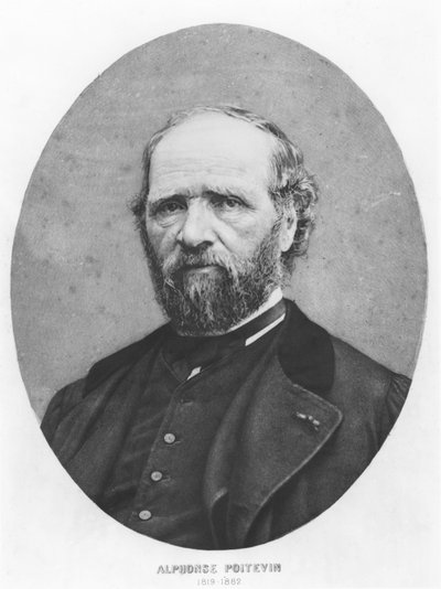 Portrett av Alphonse Poitevin av French Photographer