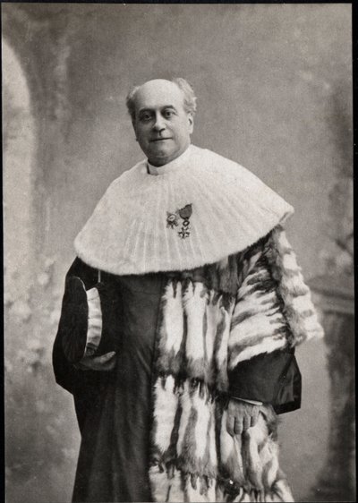 Portrett av Charles Mazeau, (1825-1905), fransk dommer og politiker. av French Photographer