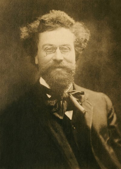 Portrett av Claude Terrasse (1867-1923), fransk komponist. av French Photographer