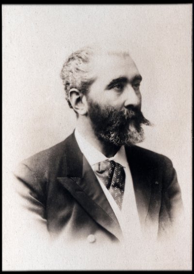 Portrett av Jose Maria de Heredia (1842-1905), fransk poet. av French Photographer