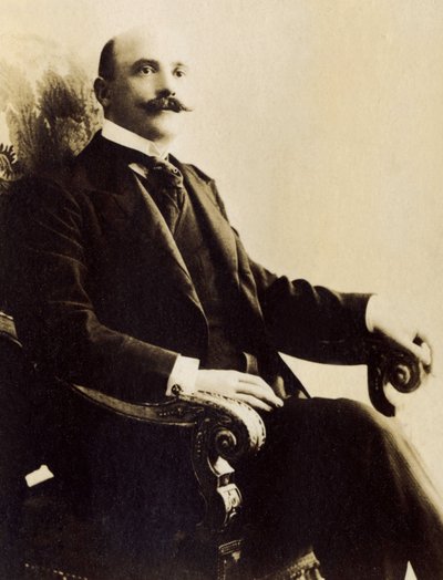 Portrett av Joseph Caillaux (1836-1944), fransk politiker. av French Photographer