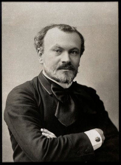 Portrett av Jules Lemaitre (1853-1914), fransk kritiker og dramatiker. av French Photographer