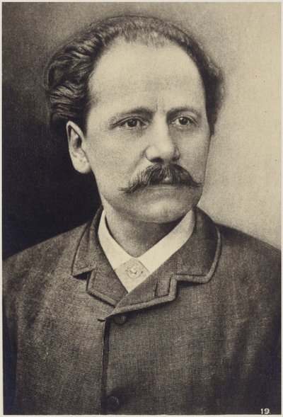 Portrett av Jules Massenet av French Photographer