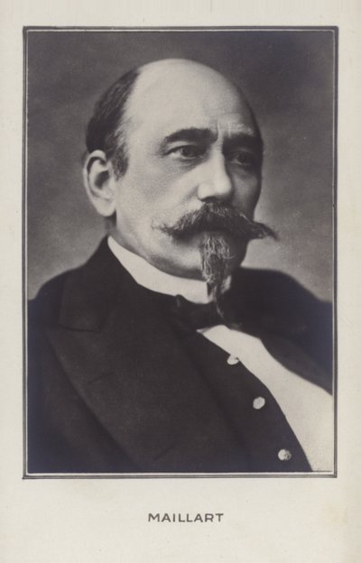 Portrett av Louis-Aime Maillart av French Photographer