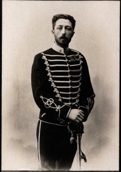 Portrett av Prins Eugen av Sverige (1865-1947). av French Photographer
