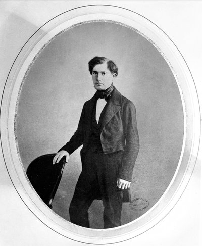 Portrett av Victor Puiseux av French Photographer