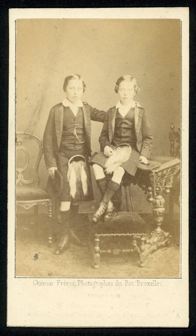 Prins Arthur og Prins Leopold av French Photographer