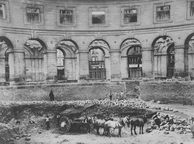 Rekonstruksjon av Halle au Blé, Paris av French Photographer