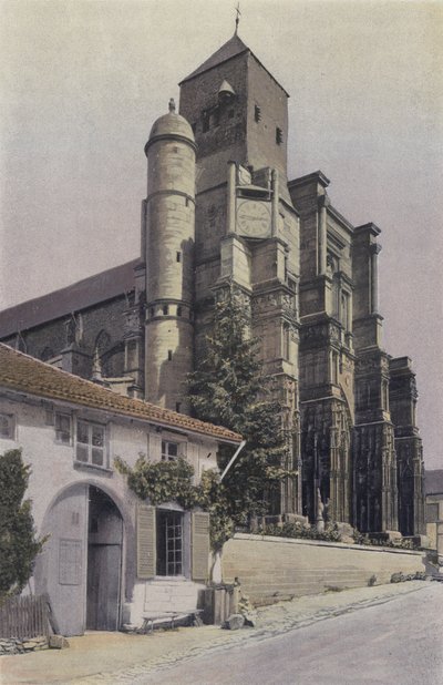 Rembercourt-aux-Pots, kirke, nordfasade av French Photographer