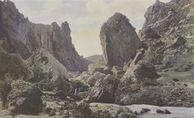 Saint-Georges-de-Levejac, Chaos du Pas de Soucy, på Tarn, nedstrøms utsikt av French Photographer