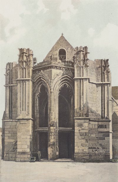 Saint-Just, kirke, Ensemble O av French Photographer