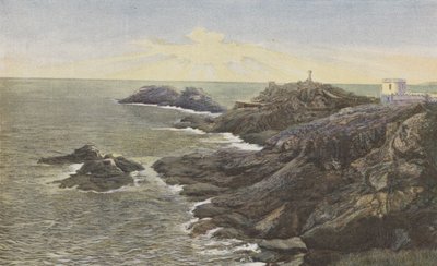 Saint-Lunaire, spissen av Takeoff av French Photographer