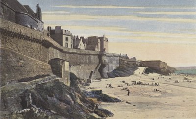Saint-Malo, vollene, vestlige del (1200-tallet) av French Photographer
