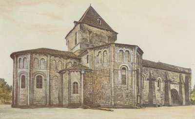 Saint-Maurice, kirke, Set N av French Photographer