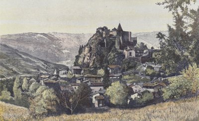 Saint-Paul-en-Cornillon, Utsikt over grenda Cornillon av French Photographer