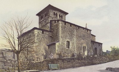 Saint-Sauveur, kirke av French Photographer