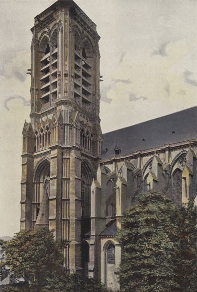 Soissons, katedralen (klokketårn S O) av French Photographer