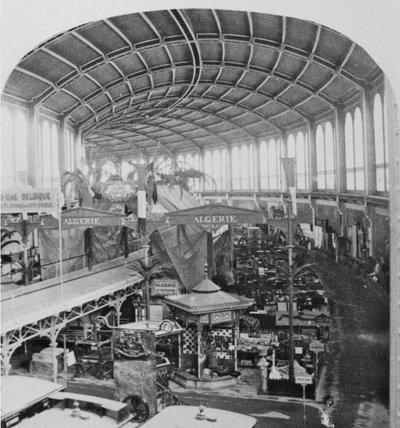 The Circular Gallery på Exposition Universelle i 1867 av French Photographer