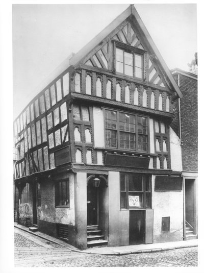 Huset i Bournville, ca. 1900 av French Photographer