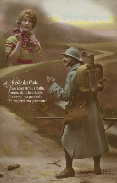 Drømmen om soldaten (tonet bilde) av French Photographer
