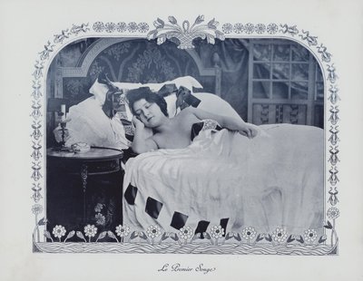 Den første drømmen (s/hvitt bilde) av French Photographer