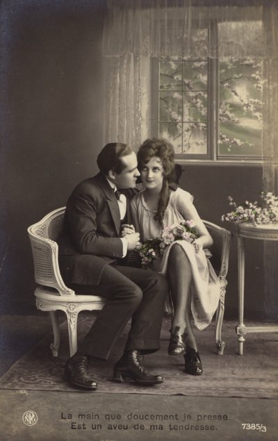 Hånden som jeg trykker forsiktig på er en bekjennelse av min kjærlighet av French Photographer