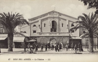 Teateret, Sidi Bel Abbes, Algerie av French Photographer