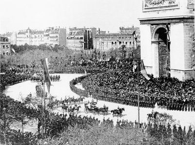 Tsar Nicholas IIs besøk i Paris, 1896 av French Photographer