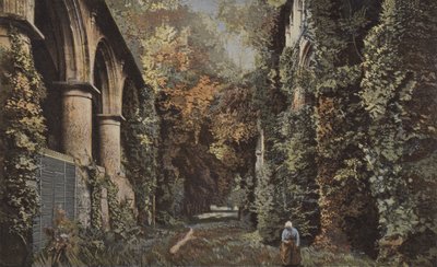 Valmont, ruinene av det gamle klosteret av French Photographer